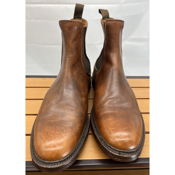 Frye Men’s Chelsea Boots Size 9.5D Cognac Leather 3480687-COG main image 11